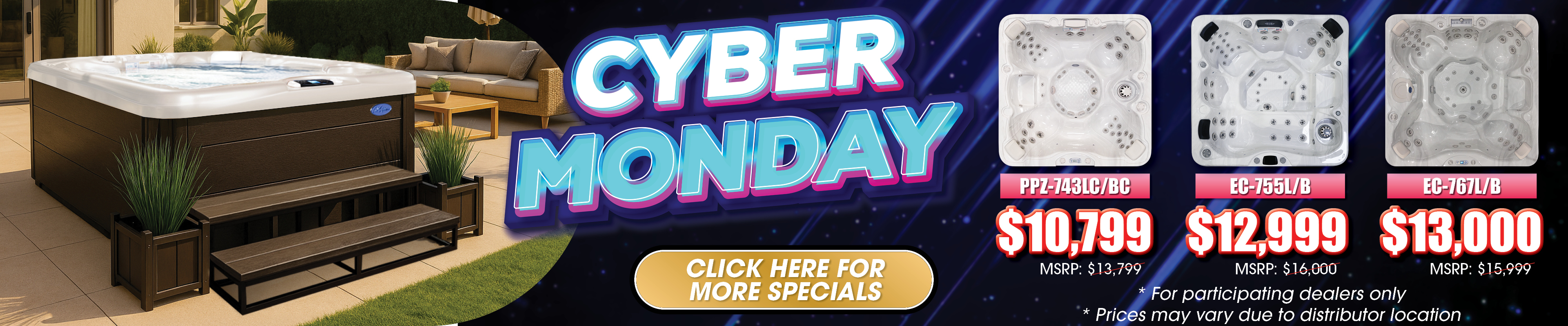 Calspas hot tub being used in a family setting - South Gate