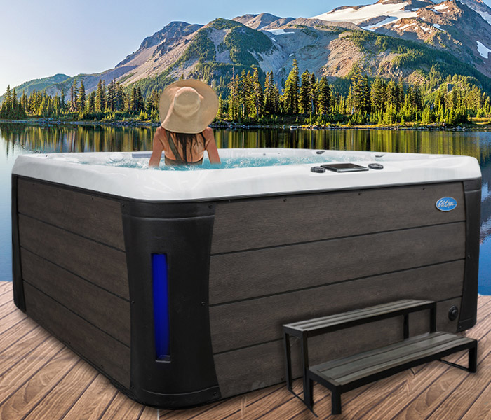 Calspas hot tub being used in a family setting - hot tubs spas for sale South Gate